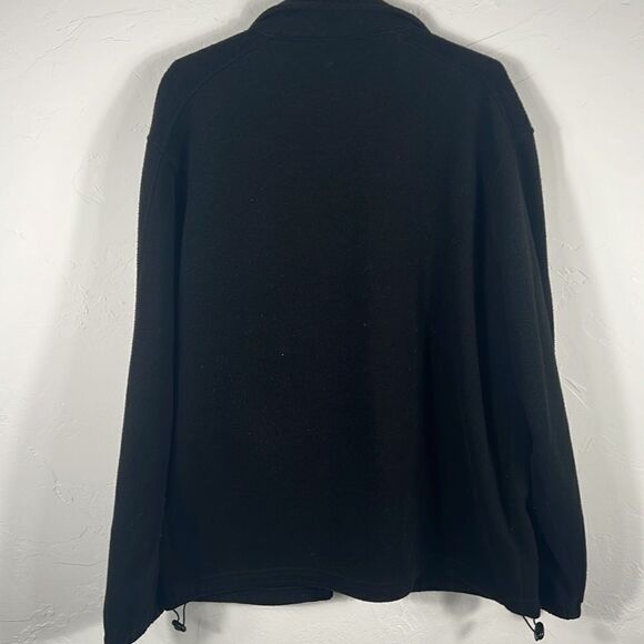 🔥 DENALI Fleece Full Zip Jacket - Black - Men Sz XL - *Zipper Flaw but Good - Picture 7 of 10